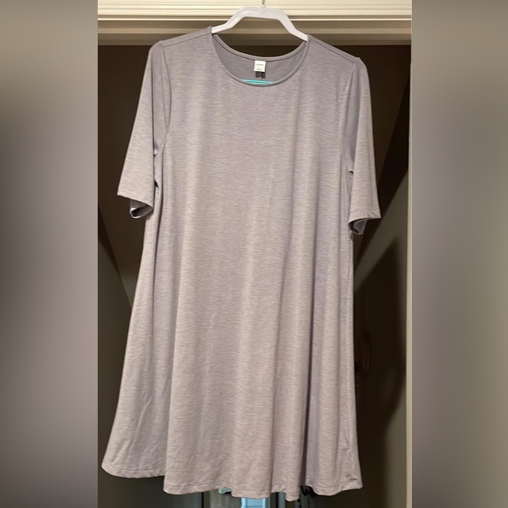 Lands End flared knit dress, Large